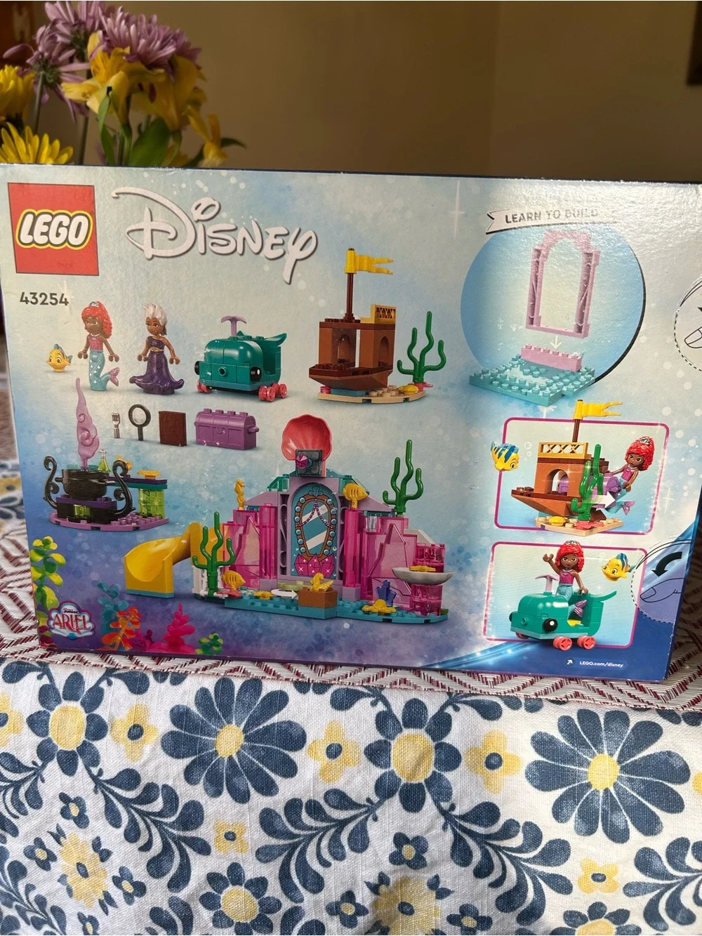 LEGO Disney Ariel Crystal Cavern Playset -141 Pieces